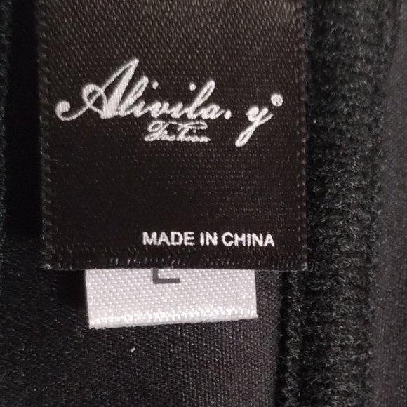 Alivila Y (L) Boned Floral Overbust Corset Set - Picture 9 of 11